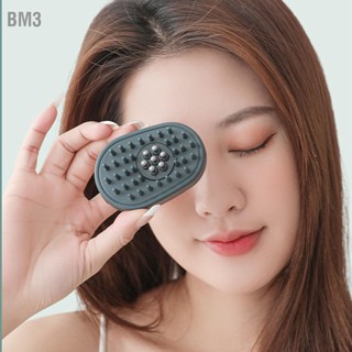 BM3 หนังศีรษะ Applicator หวีโลหะ ABS แบบพกพาผมไฟฟ้ารักษาหัวแปรงนวดหนังศีรษะสำหรับผู้ชายผู้หญิง