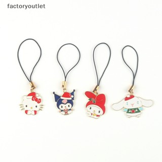 SANRIO Flth เคสโทรศัพท์มือถือ ลายตุ๊กตา My Melody Cinnamoroll พร้อมสายคล้อง สําหรับเด็กผู้หญิง