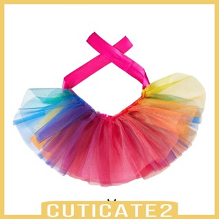 [Cuticate2] ชุดเดรสกระโปรง ผ้ากอซ แฟชั่นฤดูร้อน สําหรับสัตว์เลี้ยง สุนัขชิวาวา