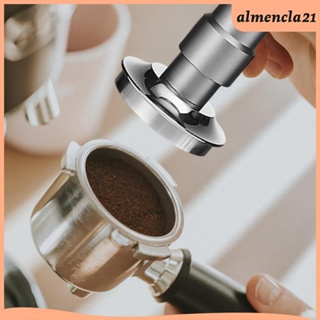 [Almencla] อุปกรณ์แทมเปอร์กดกาแฟเอสเปรสโซ่ ด้ามจับอลูมิเนียมอัลลอย สปริงโหลดคู่ สําหรับบาริสต้า