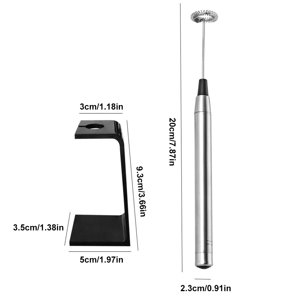 cod-เครื่องตีฟองนมพร้อมแท่นวาง-ที่ตีฟองนม-handheld-milk-frother