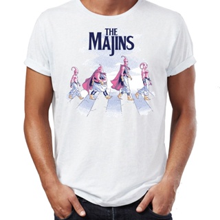 【hot sale】เสื้อยืดคอกลม ผ้าฝ้าย 100% พิมพ์ลายดราก้อนบอล The Majins Majin Buu Awesome Artwork สําหรับผู้ชาย