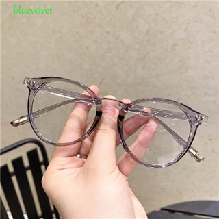 Bluevelvet แว่นตาป้องกันรังสี แฟชั่น มินิมอล คอมพิวเตอร์ แว่นตา สี่เหลี่ยม เล็บข้าว สไตล์เกาหลี ผู้หญิง แว่นตา