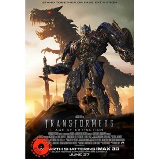 DVD Transformers Age of Extinction ทรานส์ฟอร์เมอร์ส 4 มหาวิบัติยุคสูญพันธุ์ (เสียง ไทย/อังกฤษ ซับ ไทย/อังกฤษ) DVD