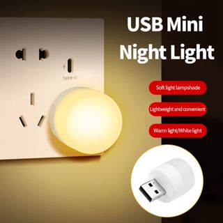 โคมไฟอ่านหนังสือ LED USB ทรงกลม ขนาดเล็ก ถนอมสายตา สําหรับคอมพิวเตอร์ โคมไฟกลางคืน Led ถนอมสายตา ชาร์จ Usb โคมไฟกลางคืน