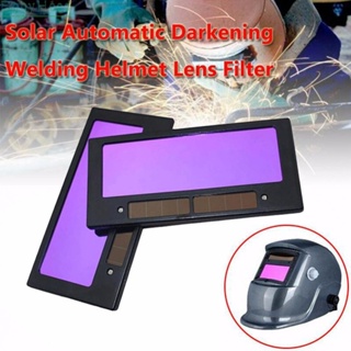 【Big Discounts】Advanced Technology Solar Powered Auto Darkening Welding Filter Shade 9 11 Cover Lens#BBHOOD