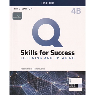 Bundanjai (หนังสือเรียนภาษาอังกฤษ Oxford) Q : Skills for Success 3rd ED 4 : Listening and Speaking : Student Book B +iQ