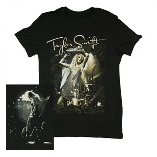  เสื้อยืด ผ้าฝ้ายแท้star tshirtราคาต่ำสุด!!เสื้อยืดคอกลม พิมพ์ลาย Taylor Swift Fearless noble สําหรับผู้ชายS-3XLall size