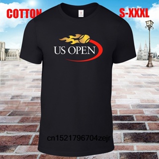 ขายดี เสื้อยืดลําลอง แขนสั้น พิมพ์ลาย Us Open Tennis Federer Murray Wimbledon แฟชั่นฤดูร้อน สําหรับผู้ชาย 956692