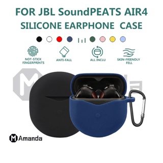 A401 Soundpeats AIR4 case / AIR4 LITE CASE Silicone Protective Case Dust-proof Protective Case  for  SoundPEATS AIR4 / AIR4 LITE / AIR3 / AIR3 PRO /  Air3 Deluxe