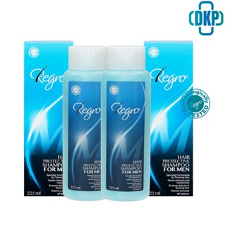 Regro Hair Protective Shampoo for Men รีโกร แชมพู 225 ml. แพคคู่ 2 ขวด [DKP]