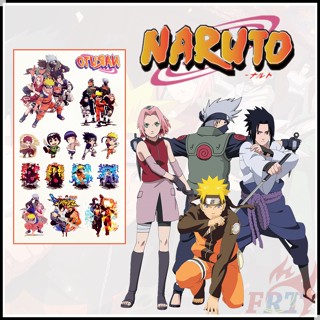 ✿ สติกเกอร์รอยสักชั่วคราว ลายการ์ตูนนารูโตะ Series 02 ✿ รอยสัก Uzumaki Naruto Uchiha Sasuke กันน้ํา สําหรับแขน ไหปลาร้า ร่างกาย มือ เท้า เซ็กซี่ 1 แผ่น