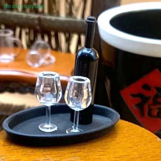 [Beautyupyang] แก้วเรซิ่นใส ขนาดเล็ก อุปกรณ์เสริม สําหรับตกแต่งบ้านตุ๊กตา 1/12 10 ชิ้น