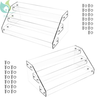 ชั้นวางน้ําหอม อะคริลิค 3 ชั้น ความจุขนาดใหญ่ 2 ชิ้น SHOPQJC8438