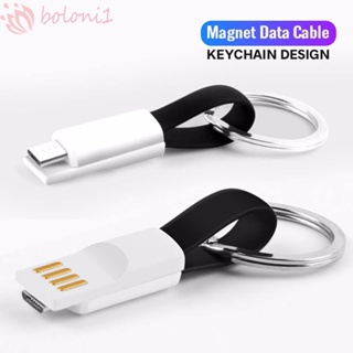 [Cod] 2 In 1 สายชาร์จ Usb Type C แบบแม่เหล็กสั้น ชาร์จไว แบบพกพา สําหรับ Iphone Samsung Android 2 In 1