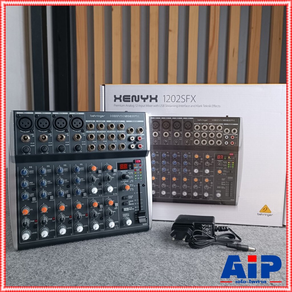 behringer-xenyx-1202sfx-mixer-มิกเซอร์-12-input-2-bus-mixer-with-xenyx-mic-preamps-british-eqs-and-24-bit-multi-fx-p