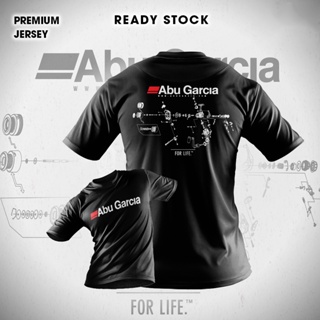 [พร้อมส่ง] เสื้อยืด พิมพ์ลาย Baju Pancing Abu Garcia Reel Gewang Mancing Anglers สําหรับผู้ชาย และผู้หญิง