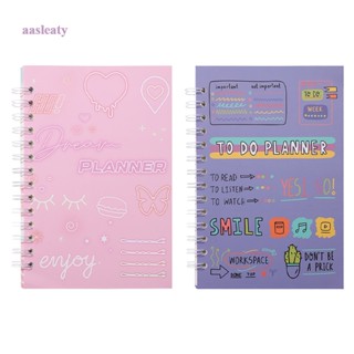 Aasleaty กระดาษวางแผนรายสัปดาห์ ขนาด A5 สําหรับจัดระเบียบเครื่องเขียน จดหมาย เป้าหมาย โรงเรียน