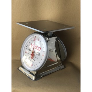 Premium Scales 20 KG Round ตาชั่ง VIGO แสตนเลสแท้ 20 กิโล จานแบน