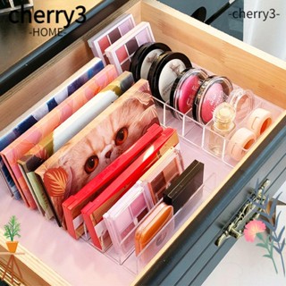 Cherry3 กล่องพลาสติกใส ปลอด BPA สําหรับเก็บเครื่องสําอาง อายแชโดว์ บลัชออน