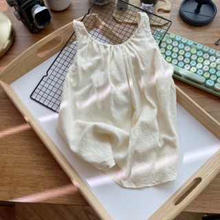 ตุ๊กตา Jacquard แบบผูกเชือก ทรงหลวม เข้ากับทุกการแต่งกาย แฟชั่นฤดูร้อน สไตล์เกาหลี