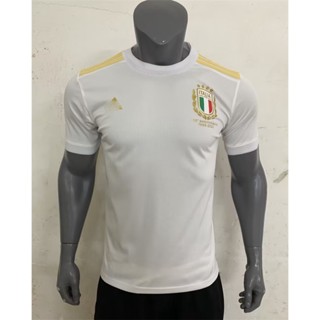 เสื้อยืดลําลอง แขนสั้น พิมพ์ลาย Defoot Italy ครบรอบ 125 ปี พลัสไซซ์ สีขาว สไตล์สตรีท สําหรับผู้ชาย