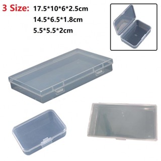 Container Plastic Box Screw Holder Transparent Accessory Case Household