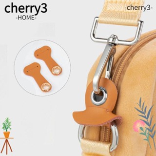 Cherry3 หัวเข็มขัดหนัง ป้องกันการขัดถู อุปกรณ์เสริม สําหรับกระเป๋า กระเป๋าสะพายไหล่ DIY 1 คู่