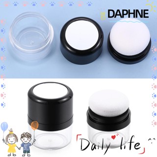 Daphne กล่องแป้งฝุ่น เครื่องสําอาง แป้งผสมรองพื้น บลัชออน แบบพกพา DIY