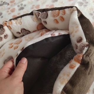 เบาะที่นอน แบบนิ่ม ขนาดเล็ก ให้ความอบอุ่น สําหรับสัตว์เลี้ยง สุนัข แมว