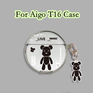 【จัดส่งรวดเร็ว】เคสหูฟัง แบบนิ่ม ลายการ์ตูน สําหรับ Aigo T16 Aigo T16