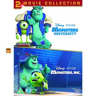 หนัง Bluray ออก ใหม่ Bluray Monsters Inc มอนส์เตอร์อิงค์ ภาค 1-2 (เสียง ไทย/อังกฤษ | ซับ ไทย/อังกฤษ) Blu-ray บลูเรย์ หนั