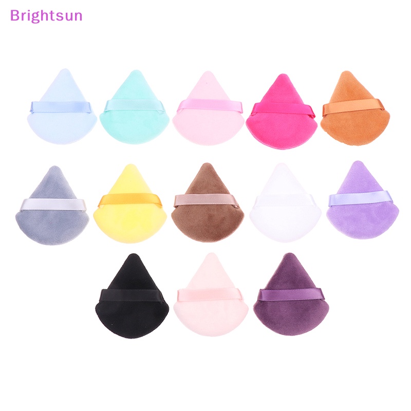 brightsun-พัฟฟองน้ํา-ทรงสามเหลี่ยม-สําหรับแต่งหน้า-2-ชิ้น