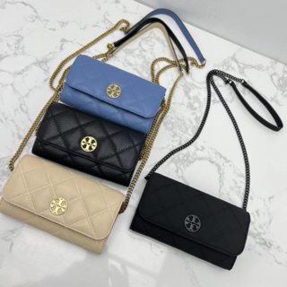 Tory Burch กระเป๋าสตางค์ สายโซ่ สี่สี สําหรับผู้หญิง 2023