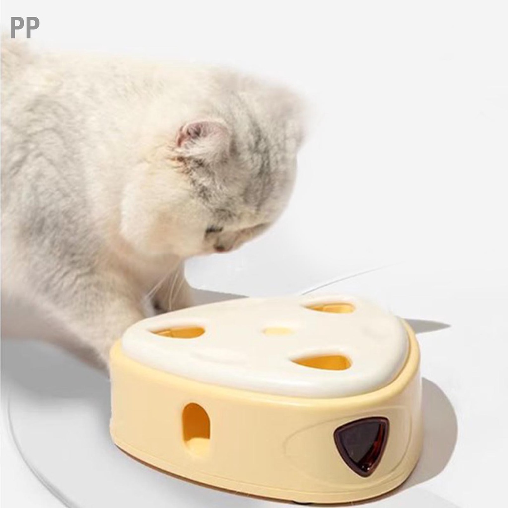 pp-interactive-electric-cat-teasing-toy-auto-on-off-triangular-automatic-sensing-teaser-machine
