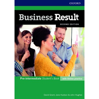 Bundanjai (หนังสือเรียนภาษาอังกฤษ Oxford) Business Result 2nd ED Pre-Intermediate : Students Book +Online Practice (P)