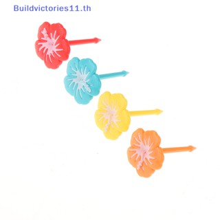 Buildvictories11 ส้อมจิ้มผลไม้ เค้ก ขนมหวาน รูปการ์ตูนแมว ขนาดเล็ก สําหรับเด็ก