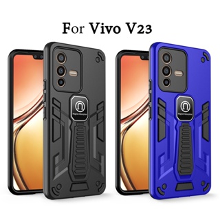 ส่งจากไทย Case Vivo V23 5G เคสกันกระแทก มีขาตั้ง เคสตั้งได้ เคส VIVO V23 Shockproof เคสมือถือ เคสโทรศัพท์ วีโว่