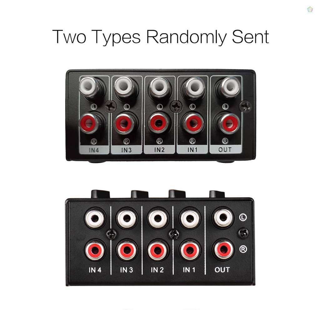 audioworld-เครื่องมิกเซอร์เสียงสเตอริโอ-ขนาดเล็ก-พร้อม-4-ช่องสัญญาณ-rca-อินพุตแยก-ควบคุมระดับเสียง-เปลือกโลหะเต็มรูปแบบ