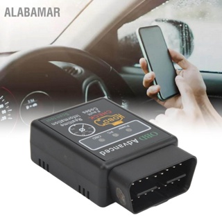 ALABAMAR เครื่องสแกนเนอร์วินิจฉัย OBD2 ชิป 25K80 สำหรับ ELM327 V1.5 เครื่องอ่านรหัสข้อผิดพลาด Bluetooth ไร้สาย