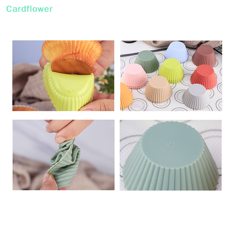 lt-cardflower-gt-แม่พิมพ์ซิลิโคน-ทรงกลม-สําหรับทํามัฟฟิน-คัพเค้ก-เบเกอรี่-diy-1-5-ชิ้น