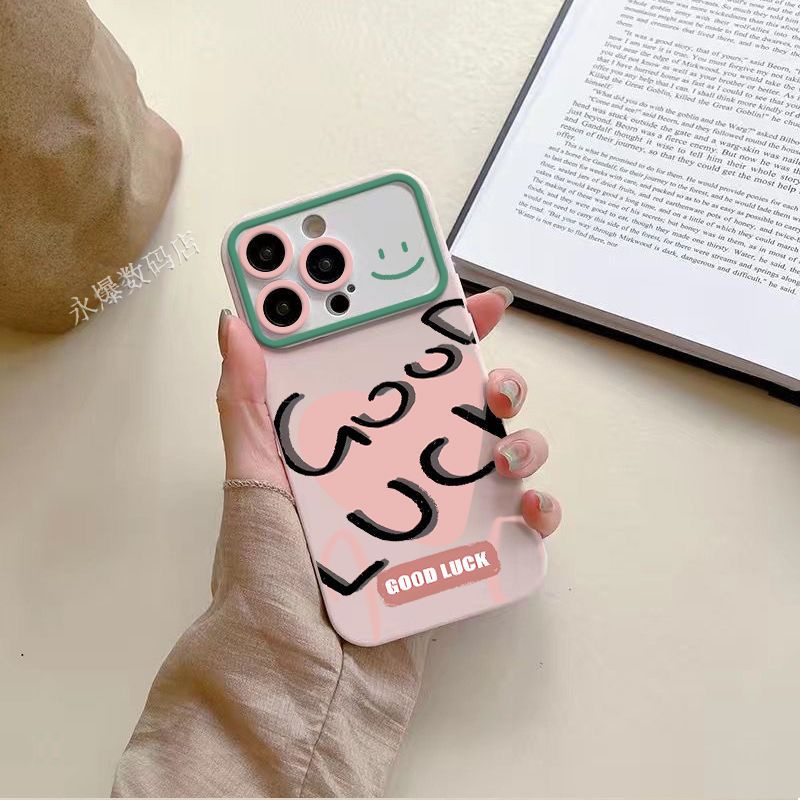 เคสโทรศัพท์มือถือ-แบบนิ่ม-ลายหน้ายิ้ม-สําหรับ-apple-iphone-14pro-11-13pro-127p-xxol