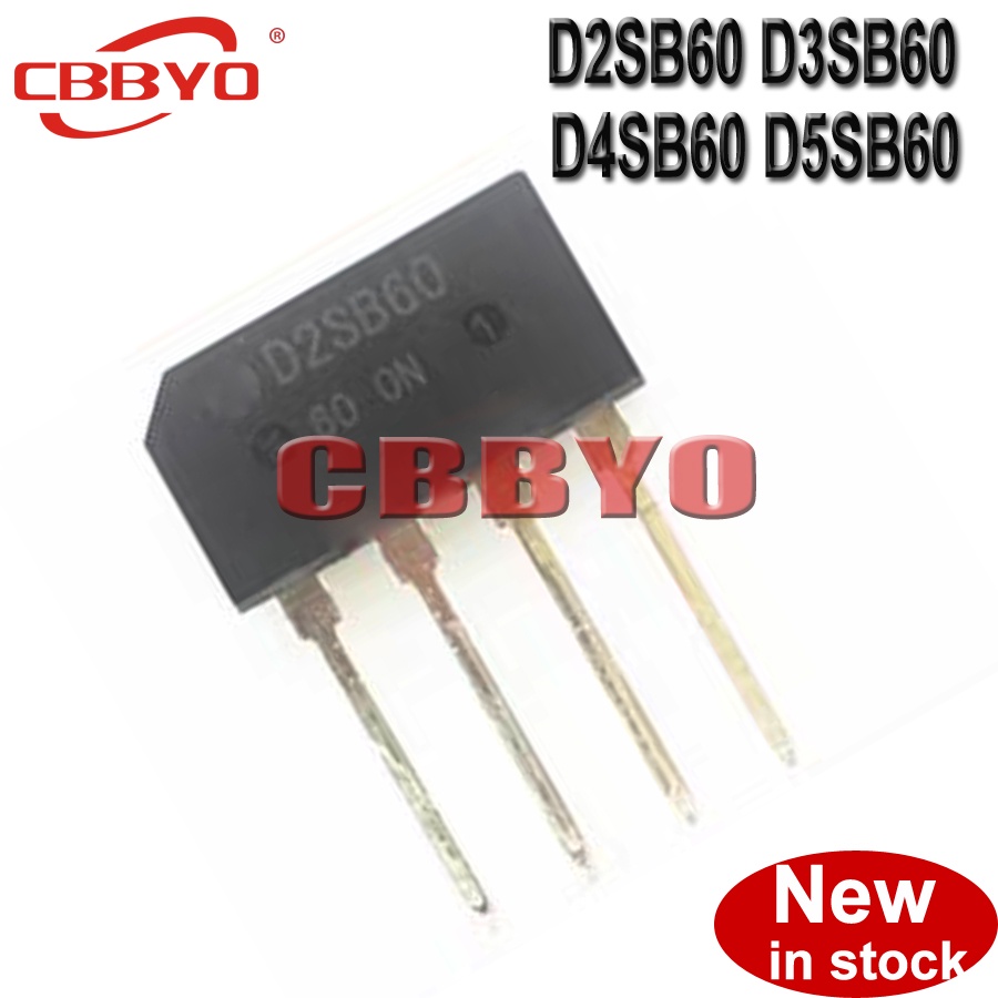 วงจรรวม D2SB60 ZIP-4 D2SBA60 ZIP D2SB 60 D3SB60 D4SB60 D5SB60 D3SBA60 ...