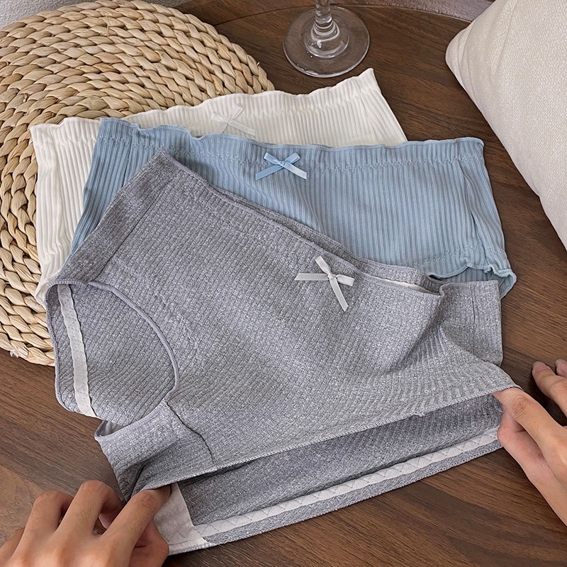 กางเกงชั้นใน-ผ้าฝ้าย-ระบายอากาศได้ดี-ป้องกันแบคทีเรีย-สวมใส่สบาย-สําหรับนักเรียนผู้หญิง-จํานวน-3-ชิ้น