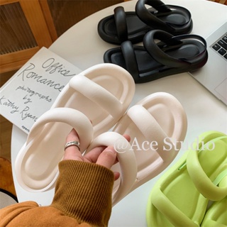ภาพขนาดย่อของภาพหน้าปกสินค้าAceStudio รองเท้าผู้หญิง รองเท้าแตะลิ่ม ผญ แฟชัน รองเท้าหัวโต23041906 จากร้าน b_hapyth.ooi36.th บน Shopee ภาพที่ 2