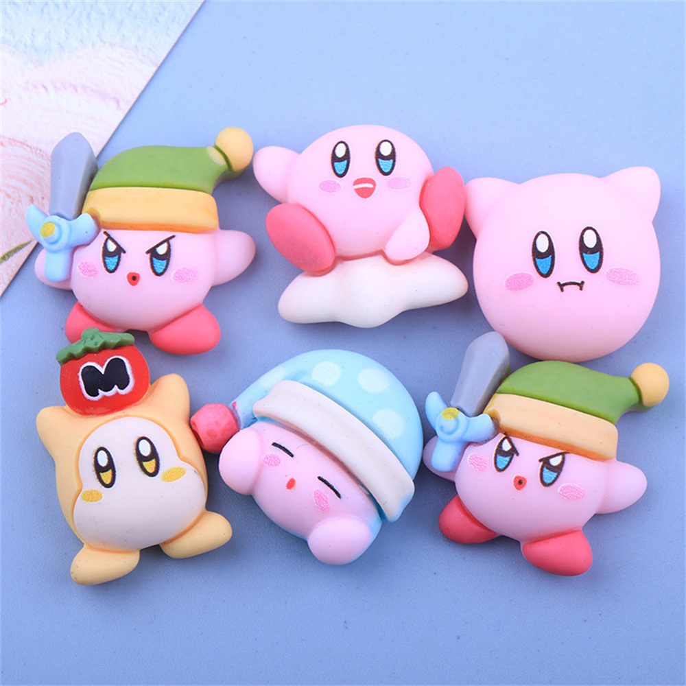 nightcap-kirby-jibbitz-อุปกรณ์เสริม-charm-diy-เคสโทรศัพท์ตกแต่ง-diy-อุปกรณ์เสริม-diy-ตกแต่ง-diy-รองเท้าแตะ-handmade