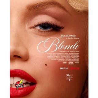 DVD ดีวีดี Blonde (2022) บลอนด์ (เสียง ไทย/อังกฤษ | ซับ ไทย/อังกฤษ) DVD ดีวีดี