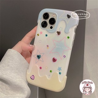 เคสโทรศัพท์มือถือ TPU แบบนิ่ม ลายไอศกรีม 3D กันกระแทก สําหรับ IPhone 14 Pro Max 11 12 11 Pro Max X XS 7Plus