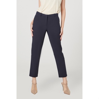 ESPADA กางเกงทรงสลิม ผู้หญิง สีกรมท่า | Slim Trousers | 1034