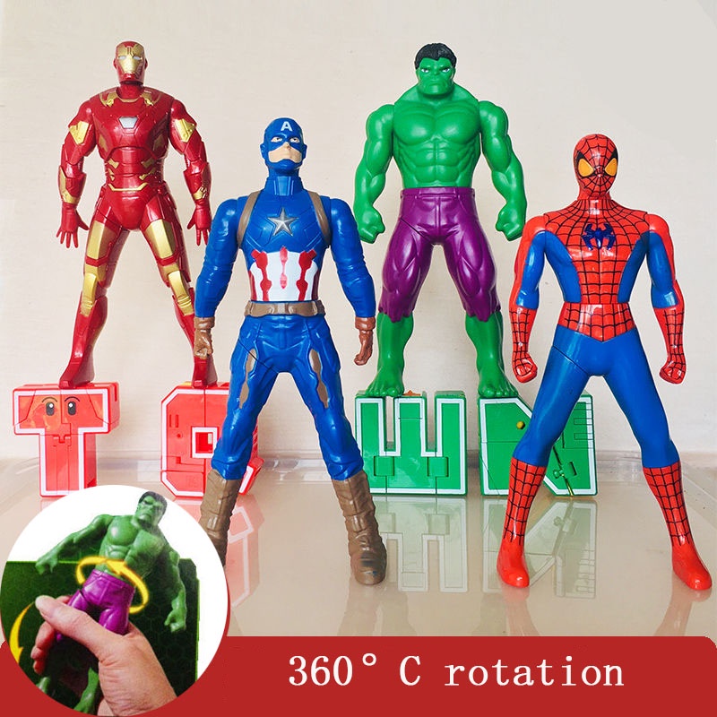 360-ฟิกเกอร์-the-marvel-spider-man-titan-hero-series-spiderman-iron-man-hulk-ของเล่นสําหรับเด็กอายุ-4-ปีขึ้นไป